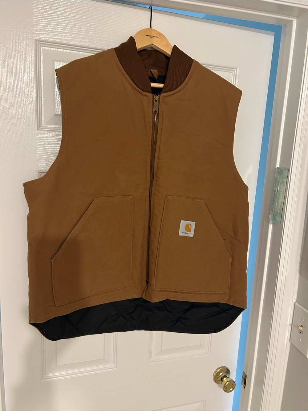 Carhartt Men’s Brown Work Duck Vest